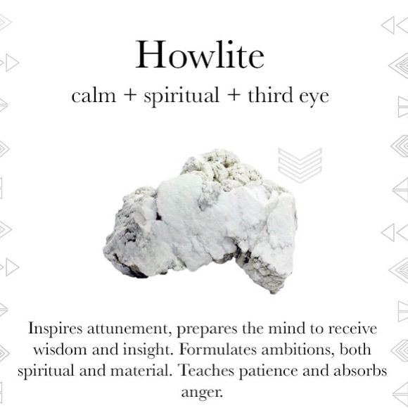 • Calm Down • Howlite bracelet w/ hand mandala - Picture 7 of 7